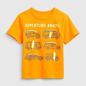 GAP Boy Adventure Awaits Graphic T-Shirt |2YRS NWT